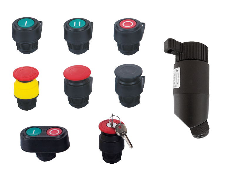 HL0101-MD Series Explosion-proof Button/Switch(Board back cable type)